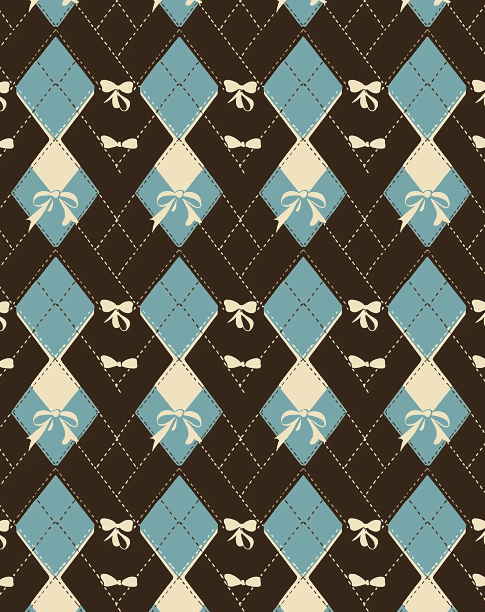 Bow Rise original repeating artwork