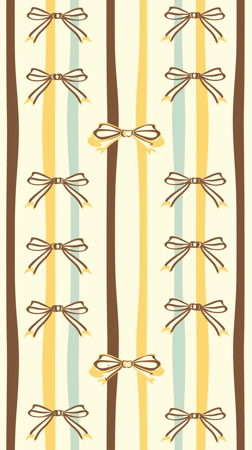 Bow Session original repeating artwork
