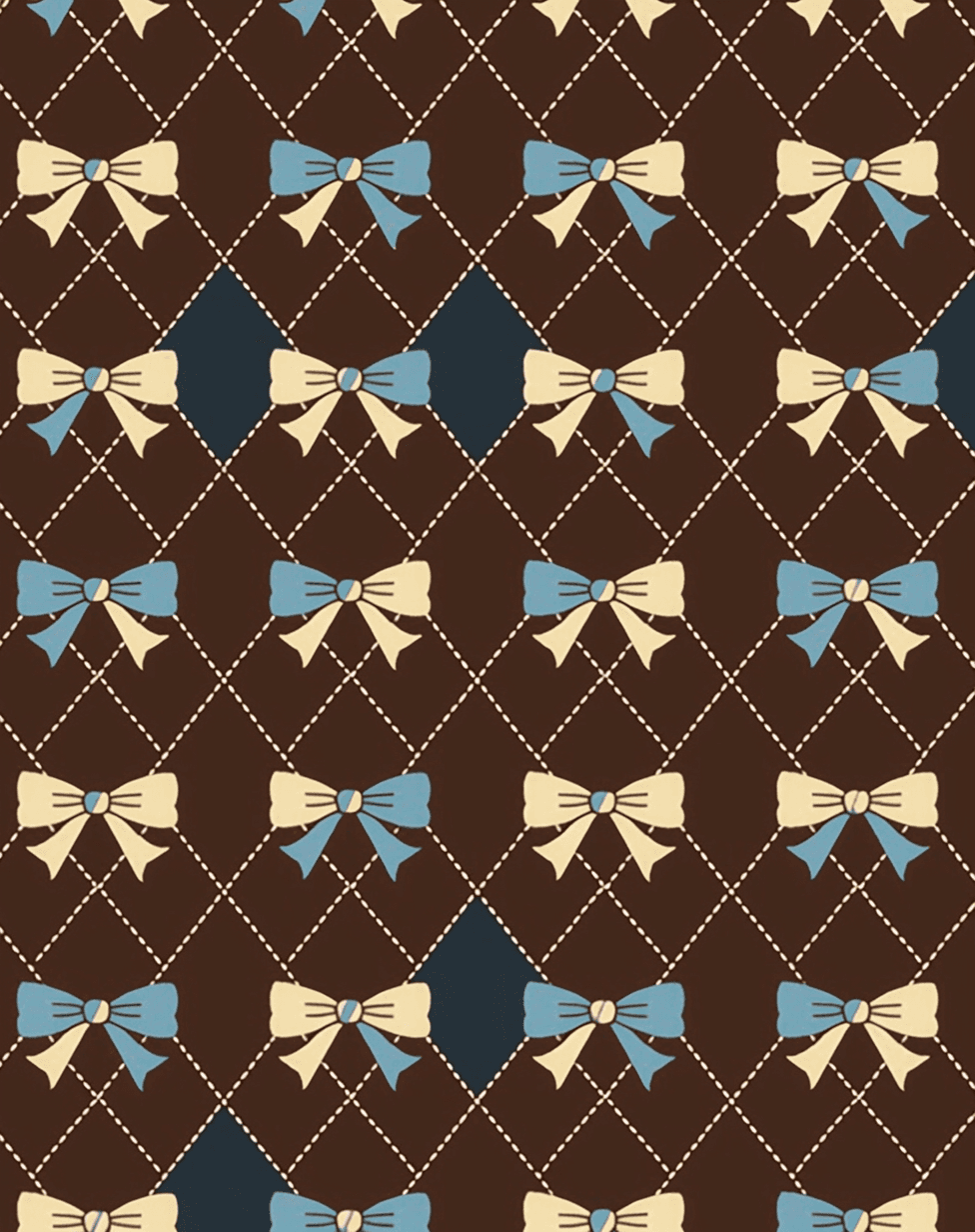 Bow 079 original repeating artwork