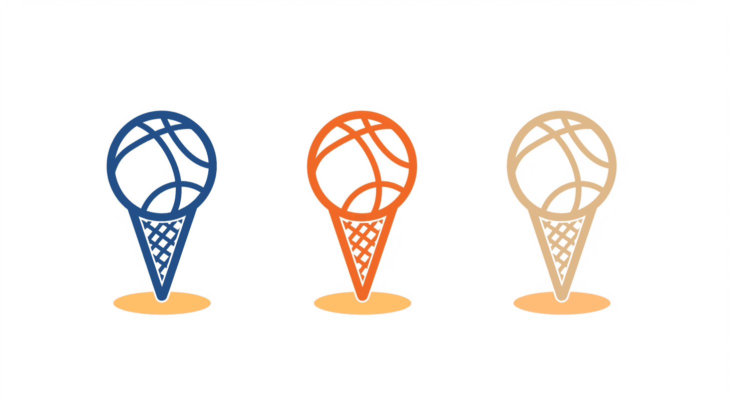 Basketball Mark original repeating artwork
