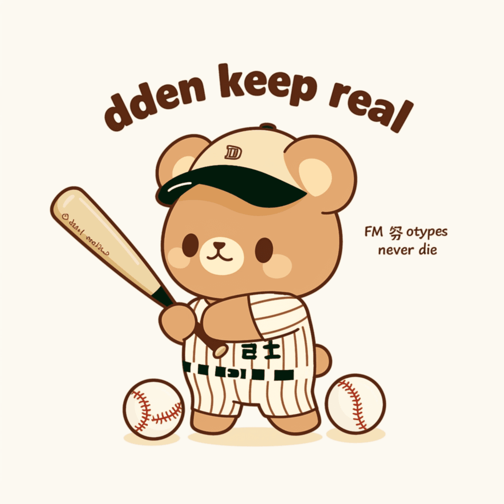 Baseball Press original repeating artwork