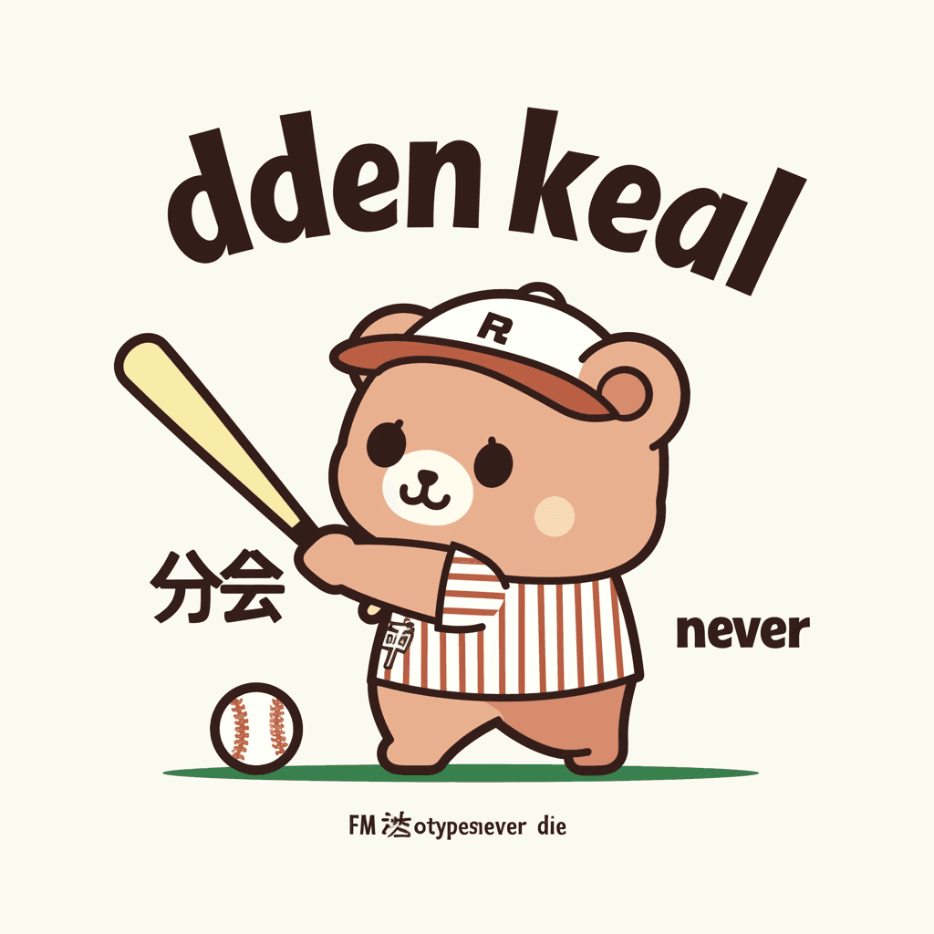 Baseball Archive original repeating artwork