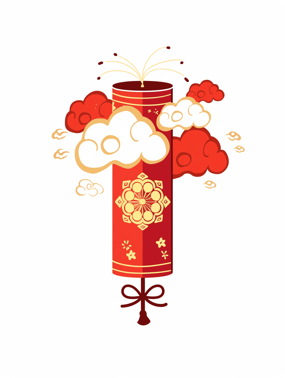 Lunar New Year Session original repeating artwork