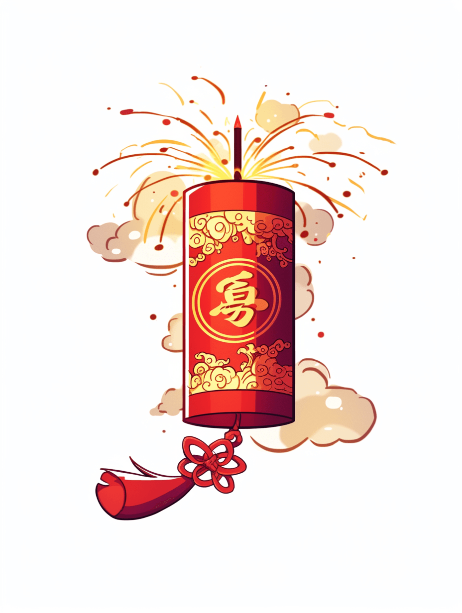 Lunar New Year Jam original repeating artwork