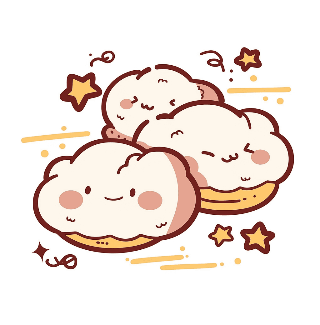 Lunar New Year Cloud original repeating artwork