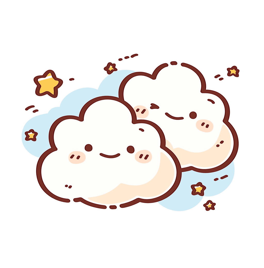Lunar New Year Cloud Crew original repeating artwork