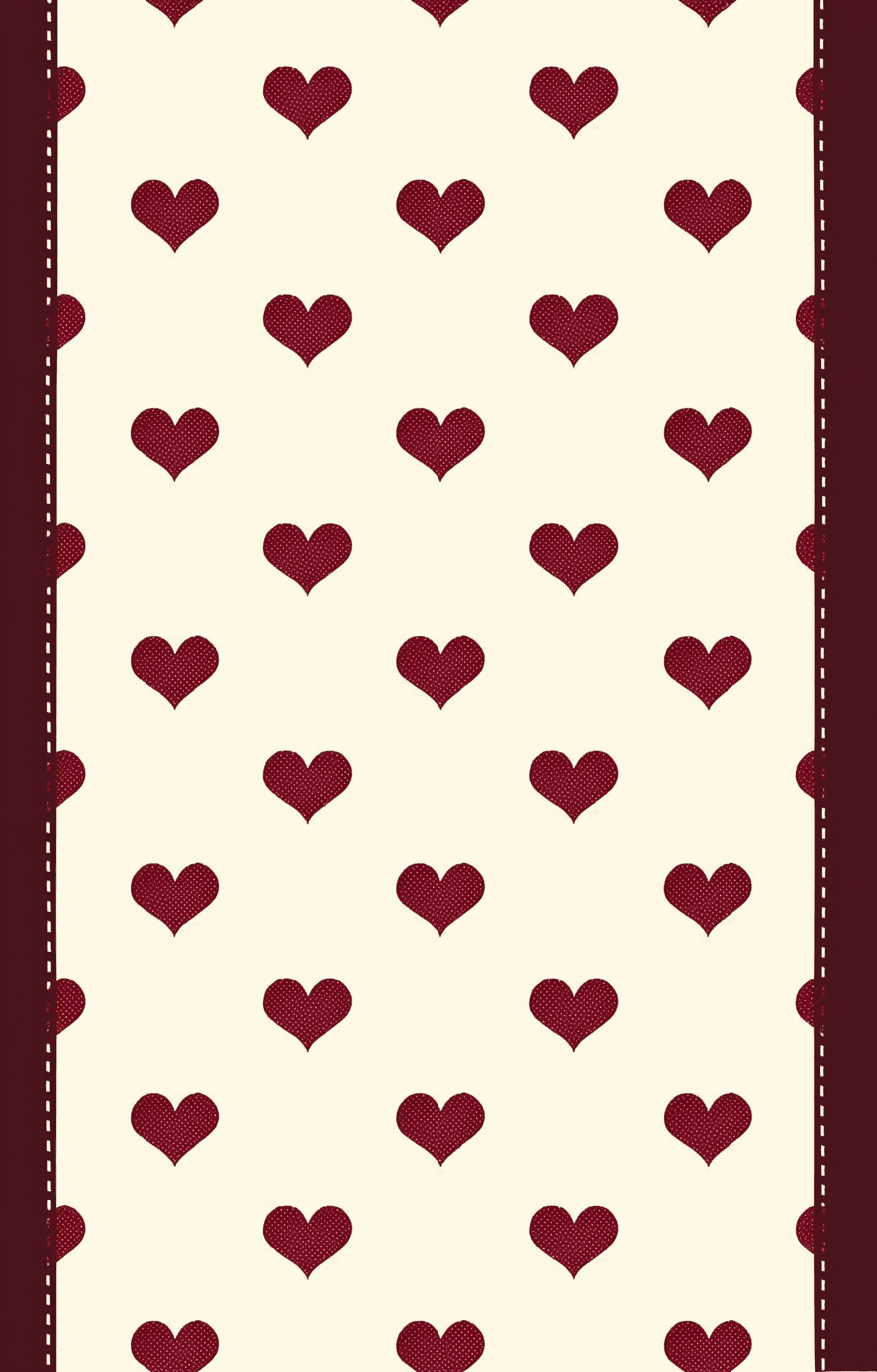 Heart Ivory original repeating artwork
