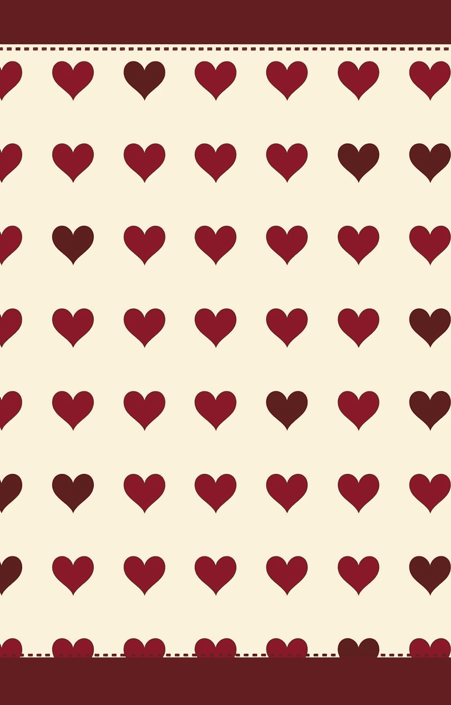 Heart 121 original repeating artwork