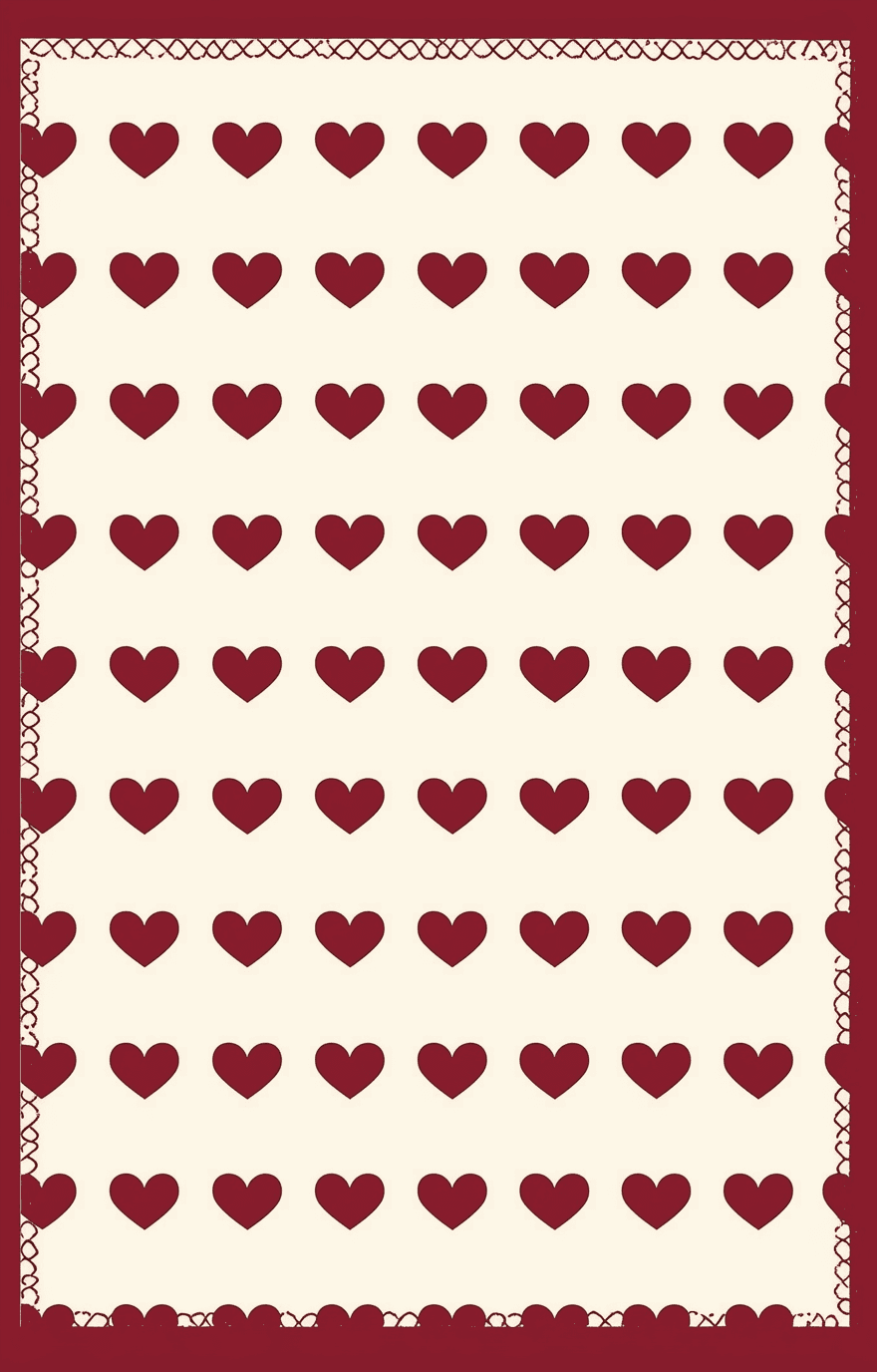 Heart 065 original repeating artwork