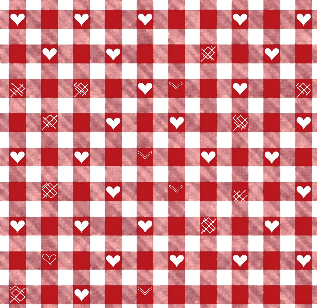 Heart 120 original repeating artwork