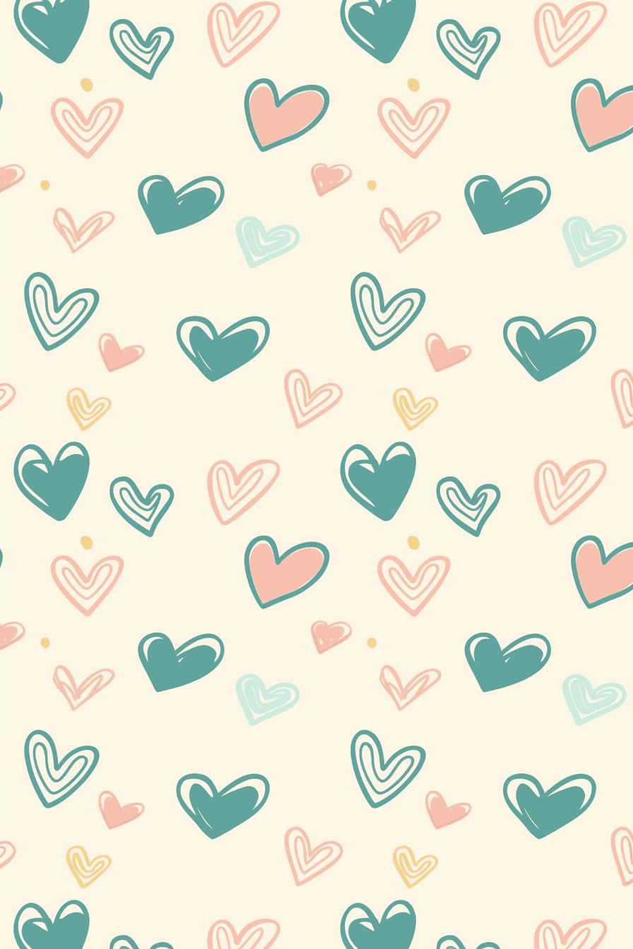 Heart 016 original repeating artwork