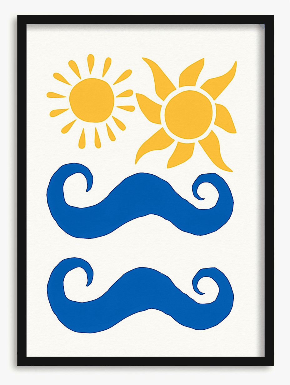 Sun Studio original repeating artwork