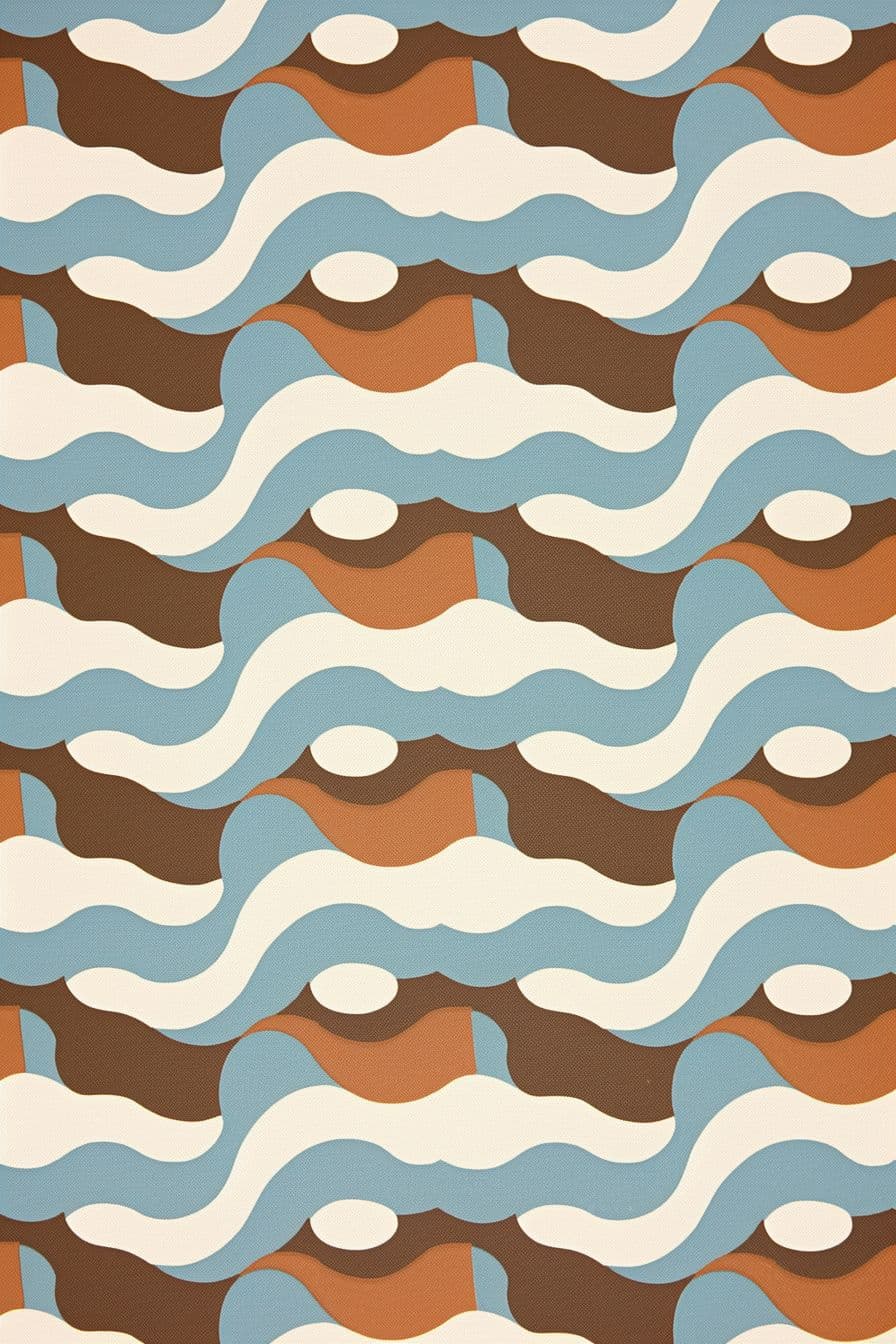 Retro Design Tone original repeating artwork