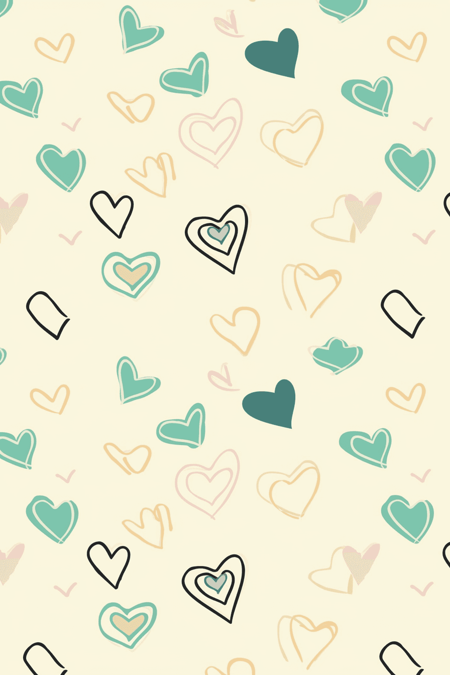 Heart 006 original repeating artwork