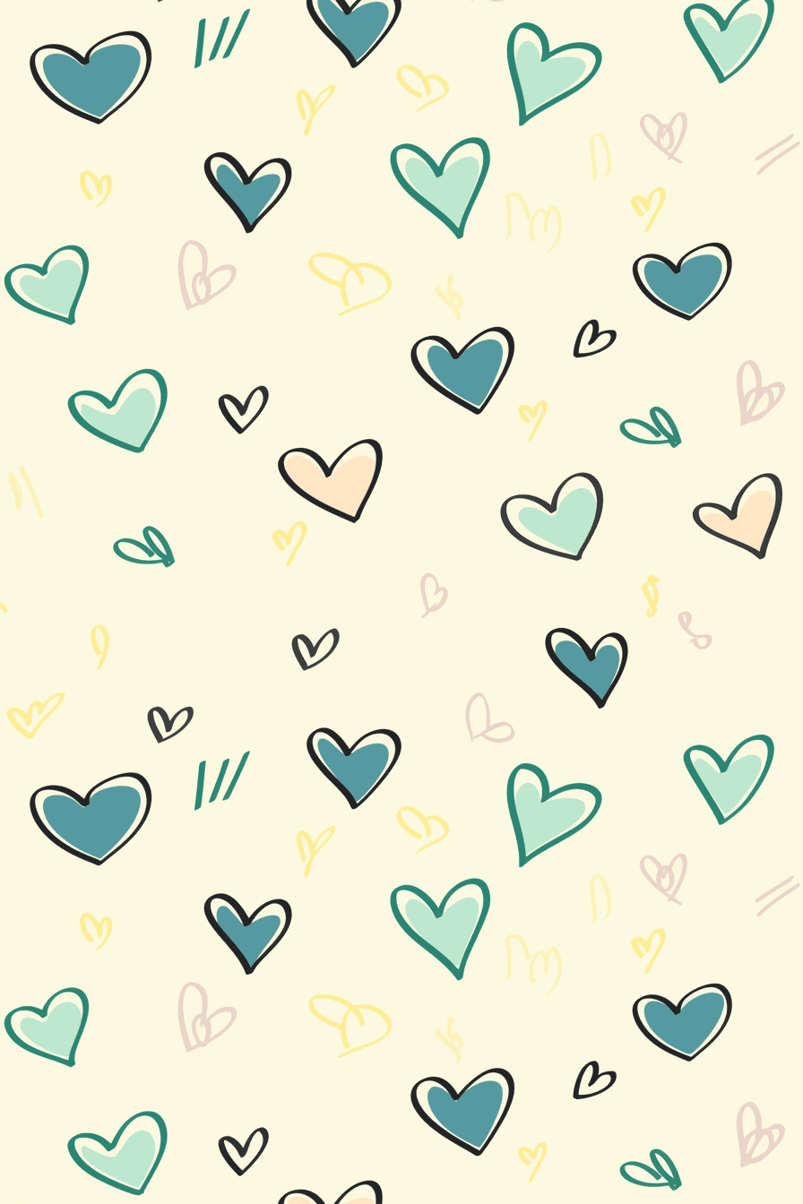 Heart 119 original repeating artwork