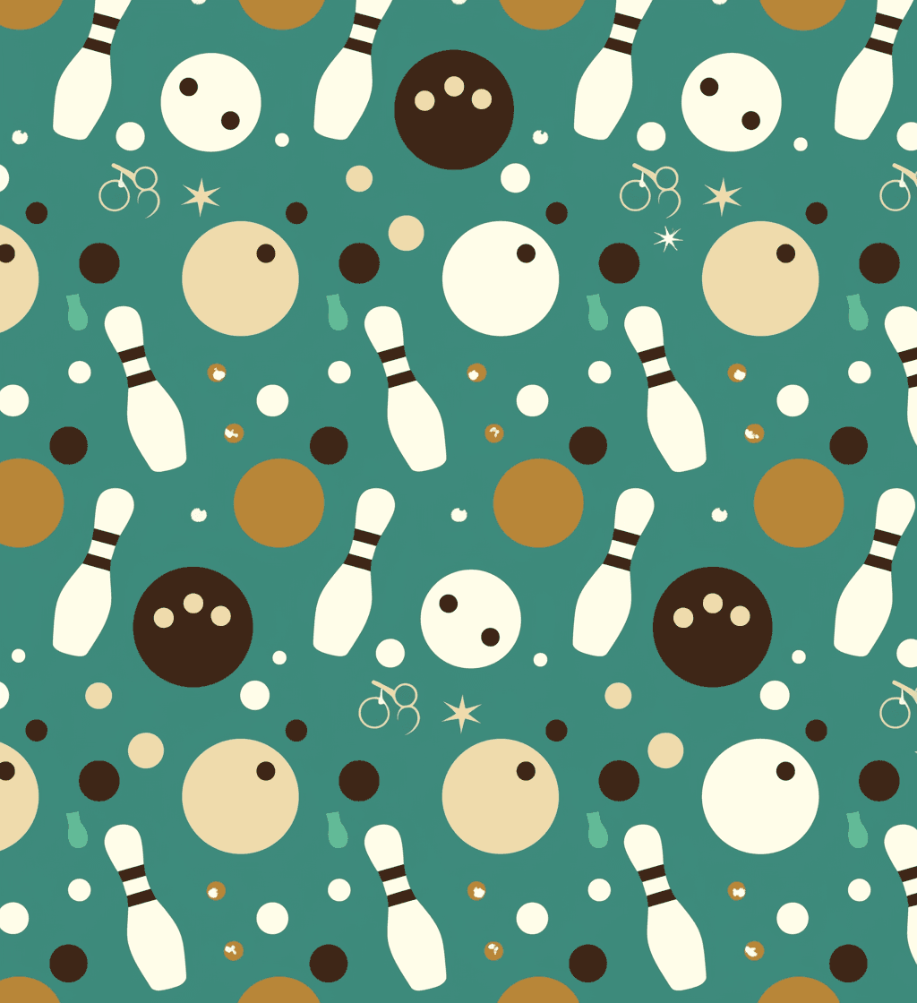 Bowling Tone original repeating artwork
