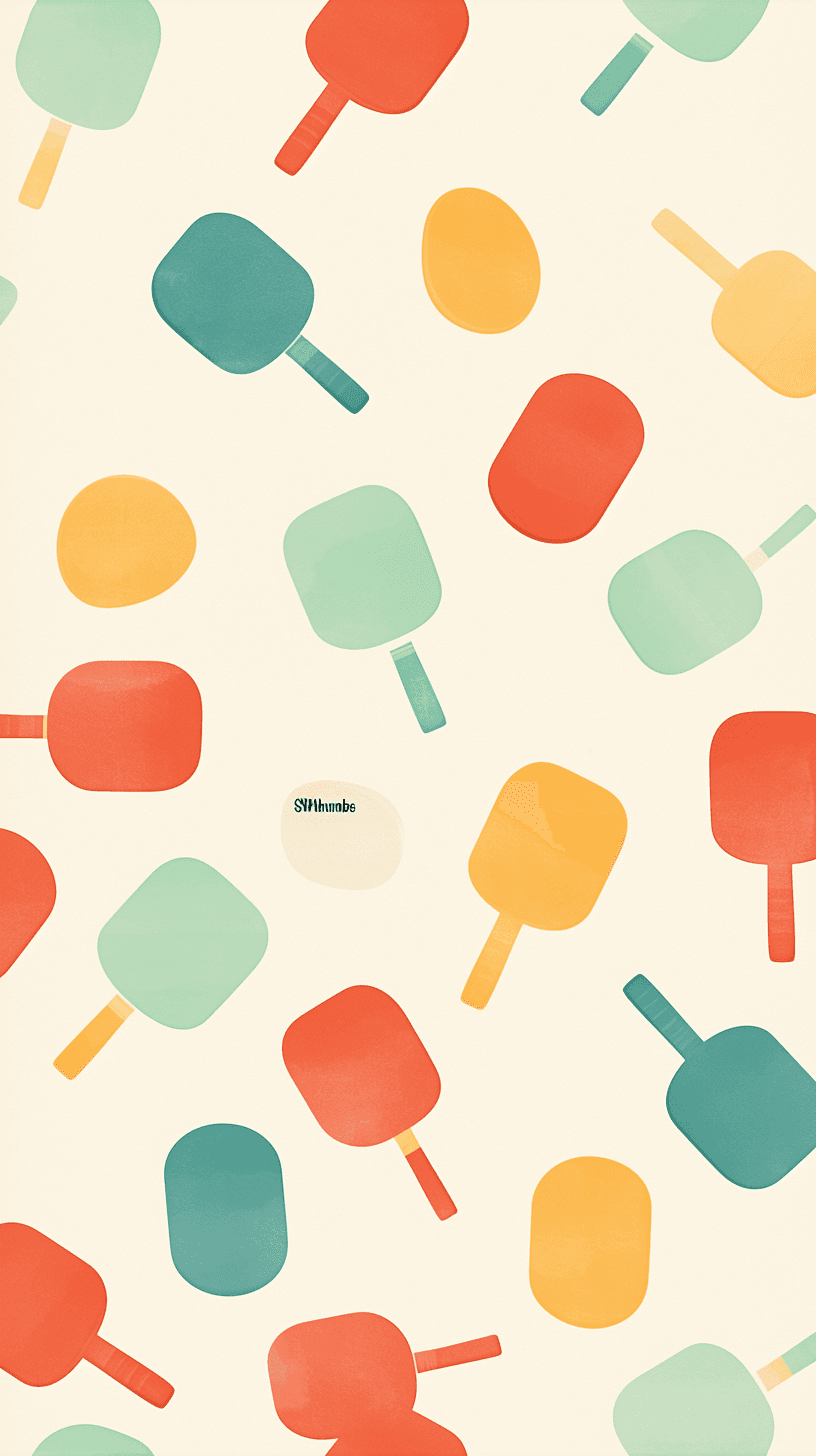 Ping Pong Jam original repeating artwork