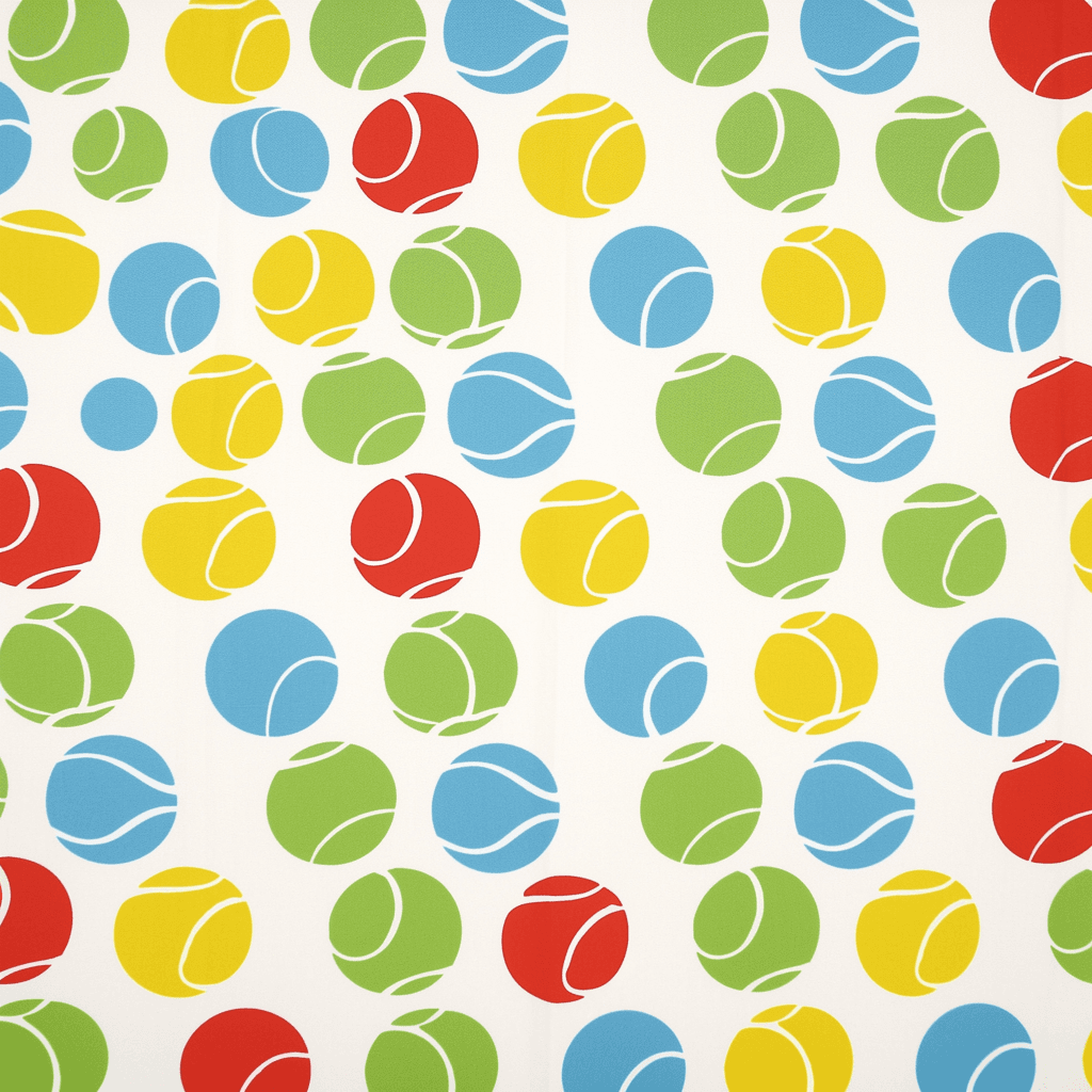 Tennis 042 original repeating artwork