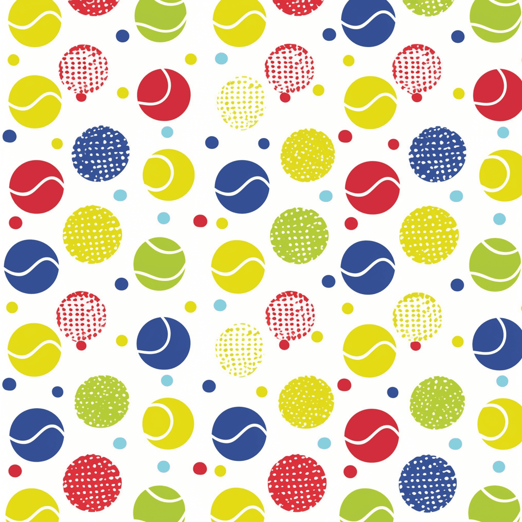 Tennis 039 original repeating artwork
