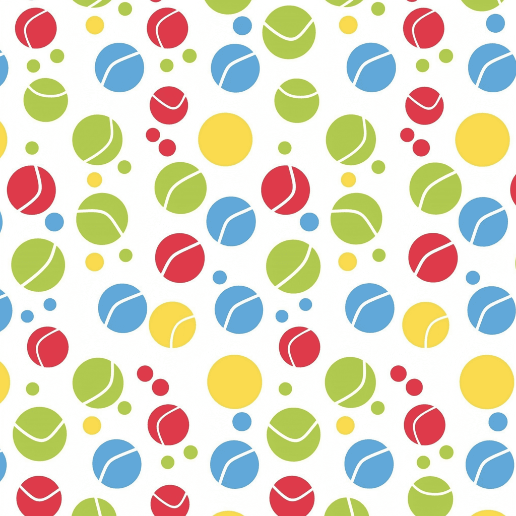 Tennis 038 original repeating artwork
