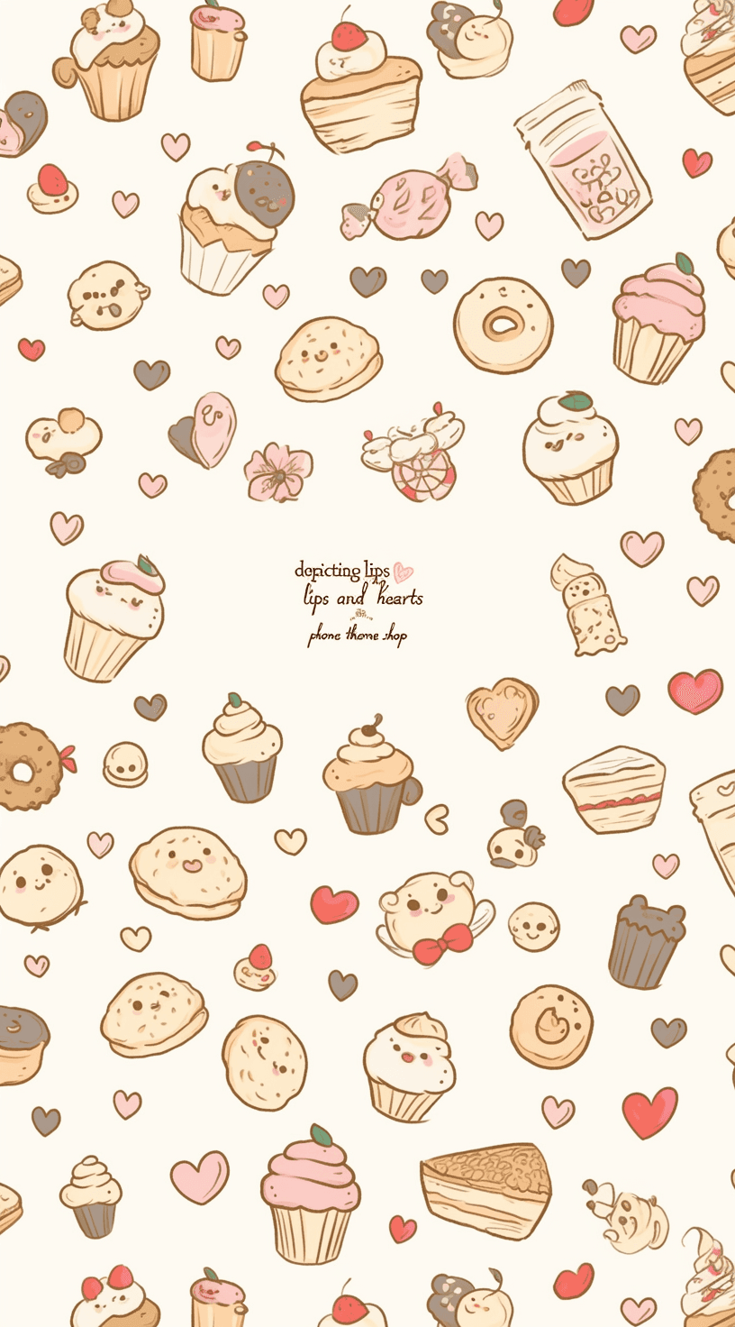 Dessert Burst original repeating artwork