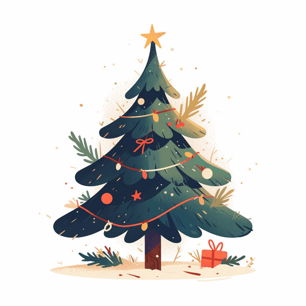 Christmas Tree 701 original repeating artwork