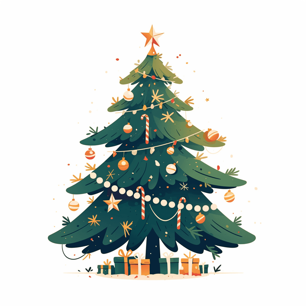 Christmas Tree 571 original repeating artwork