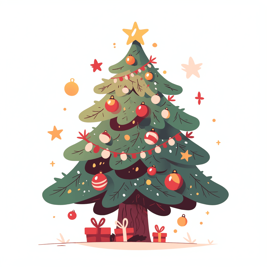 Christmas Tree 515 original repeating artwork