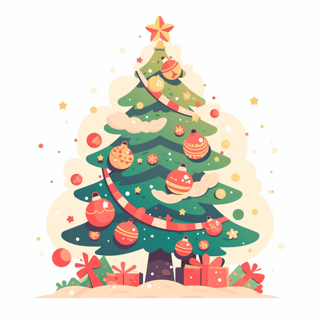 Christmas Tree 554 original repeating artwork