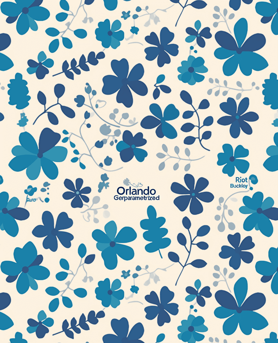 Blossom 697 original repeating artwork