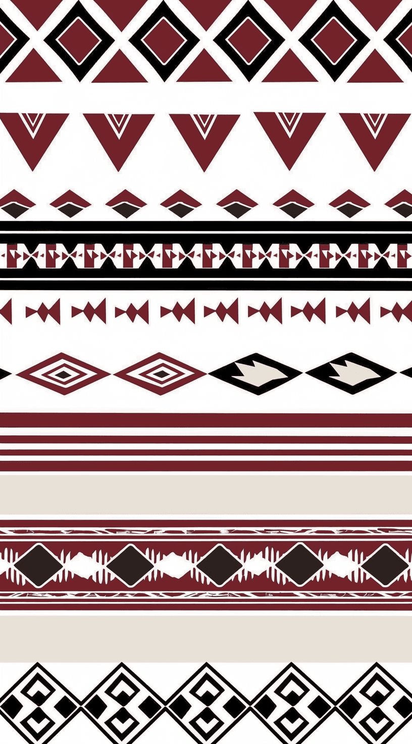 Boho Avenue original repeating artwork
