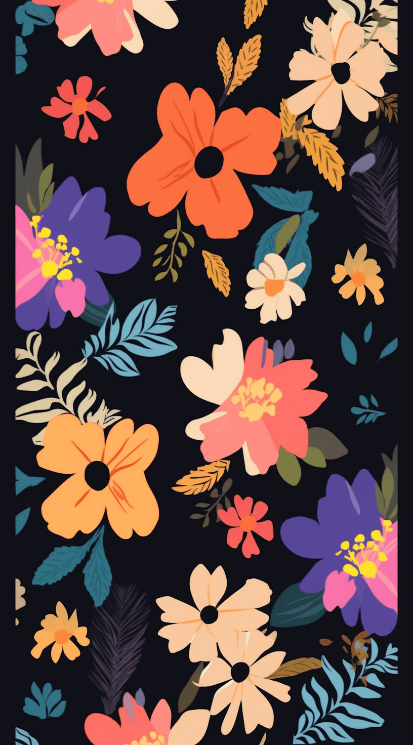 Blossom 1158 original repeating artwork