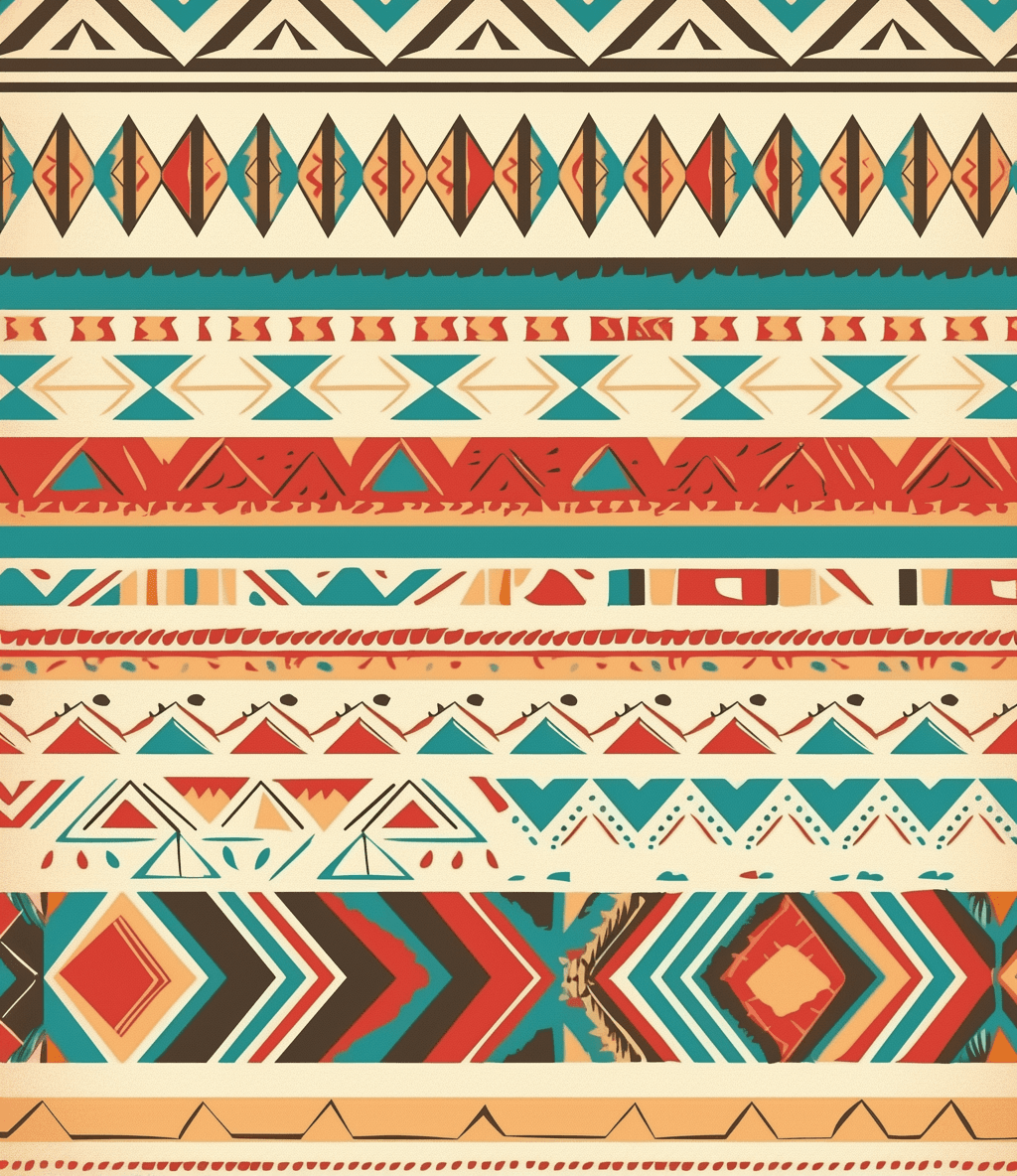 Boho Edition original repeating artwork