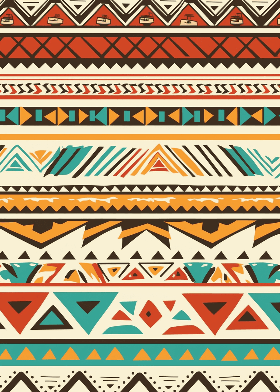 Boho Summit original repeating artwork