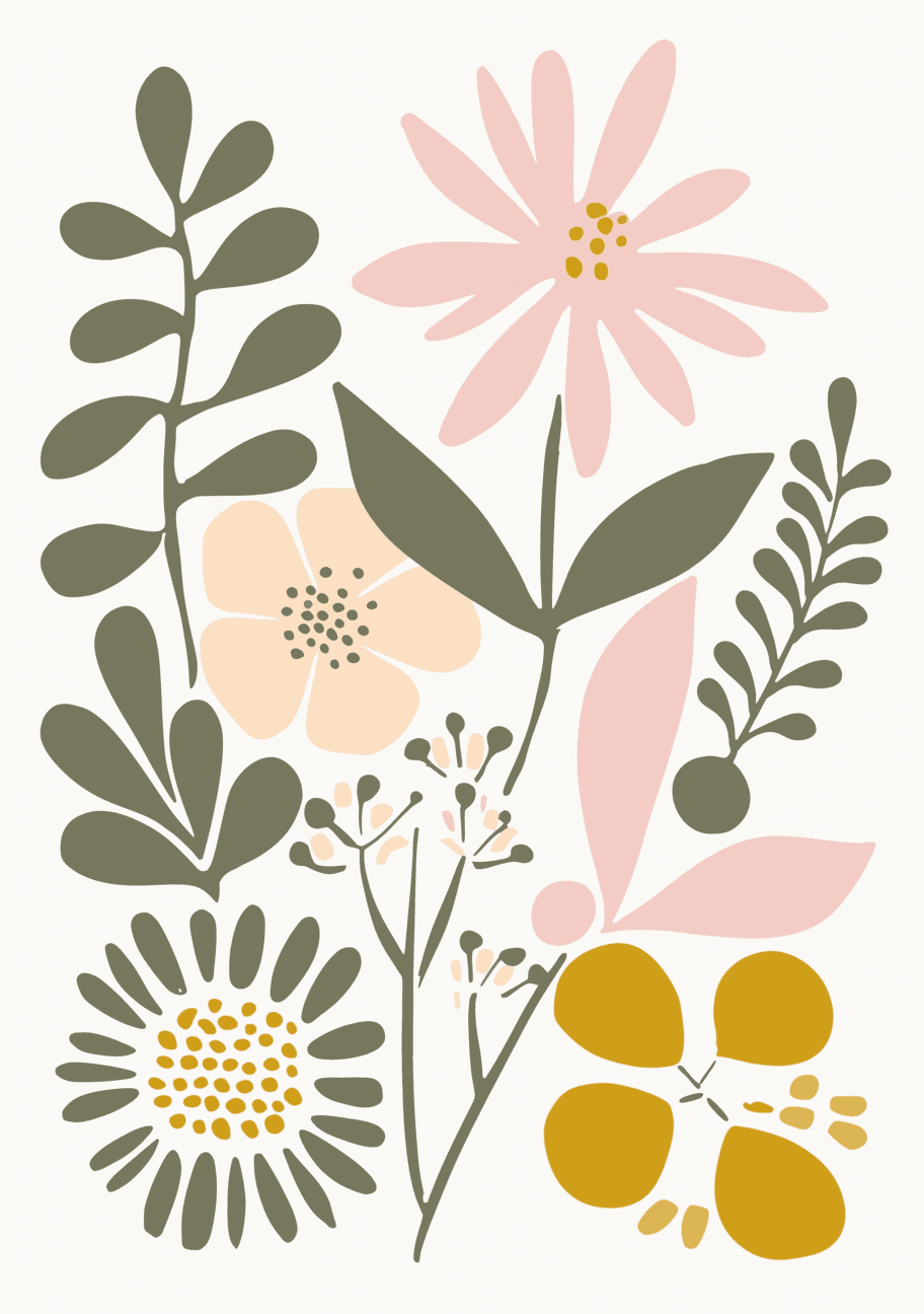 Blossom 1116 original repeating artwork