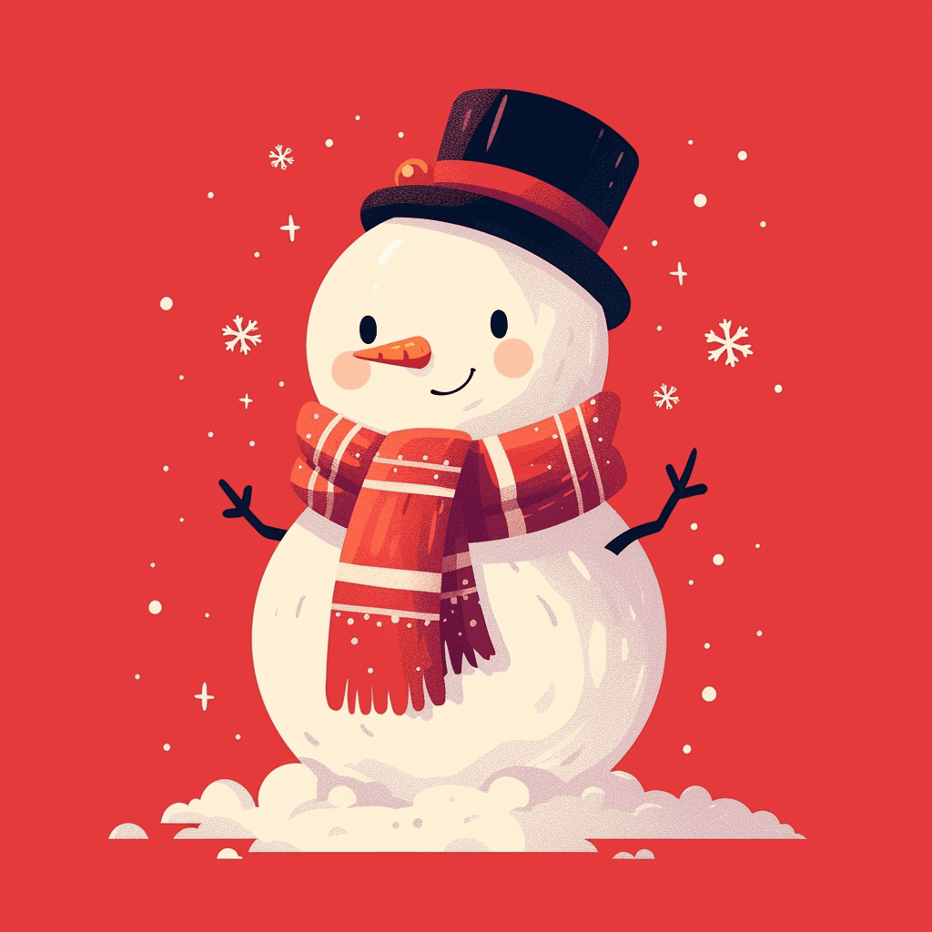 Christmas Animals Rush original repeating artwork
