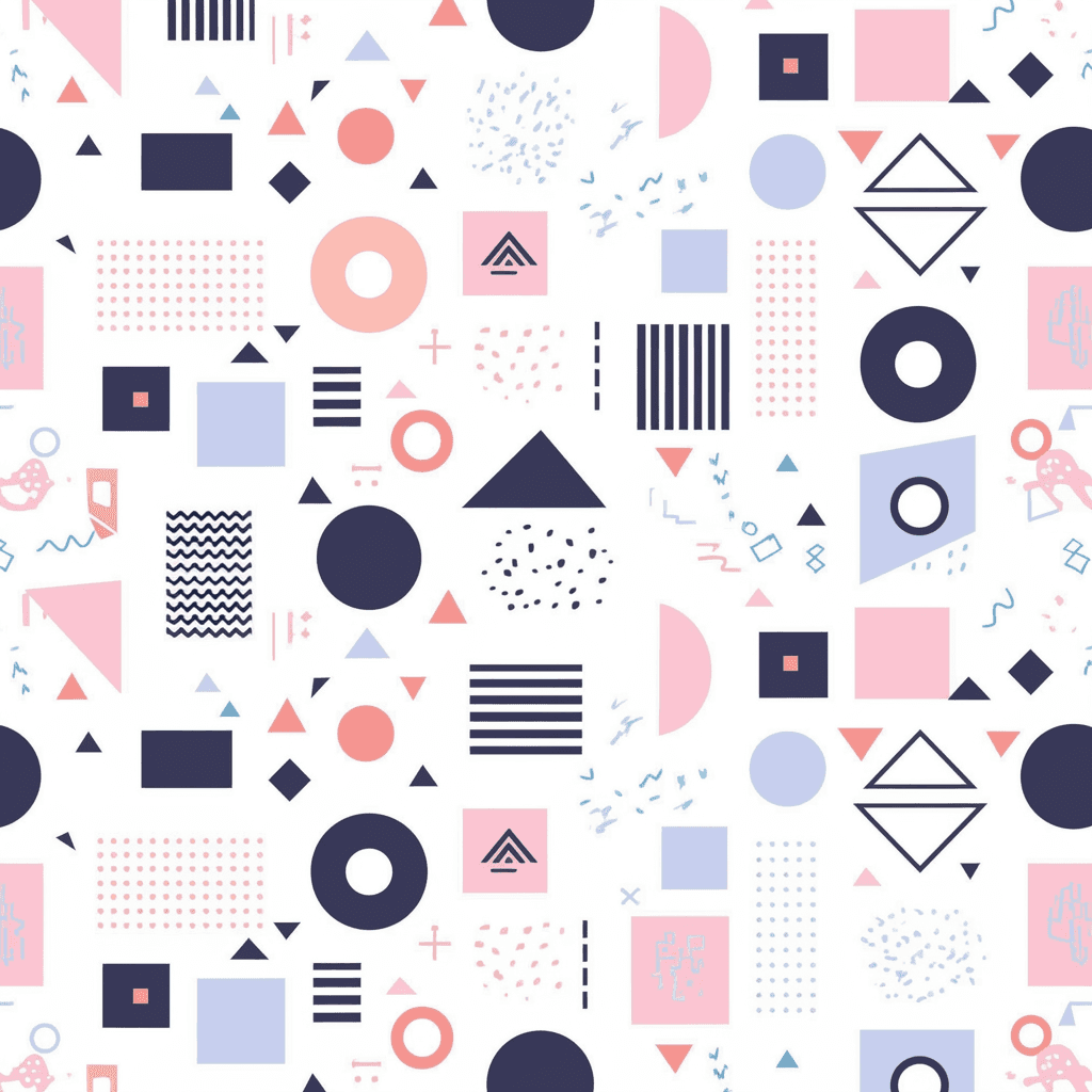 Geo 158 original repeating artwork
