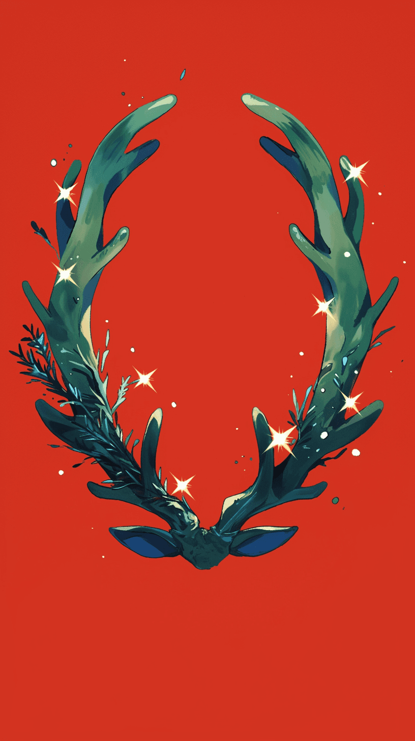 Christmas 407 original repeating artwork