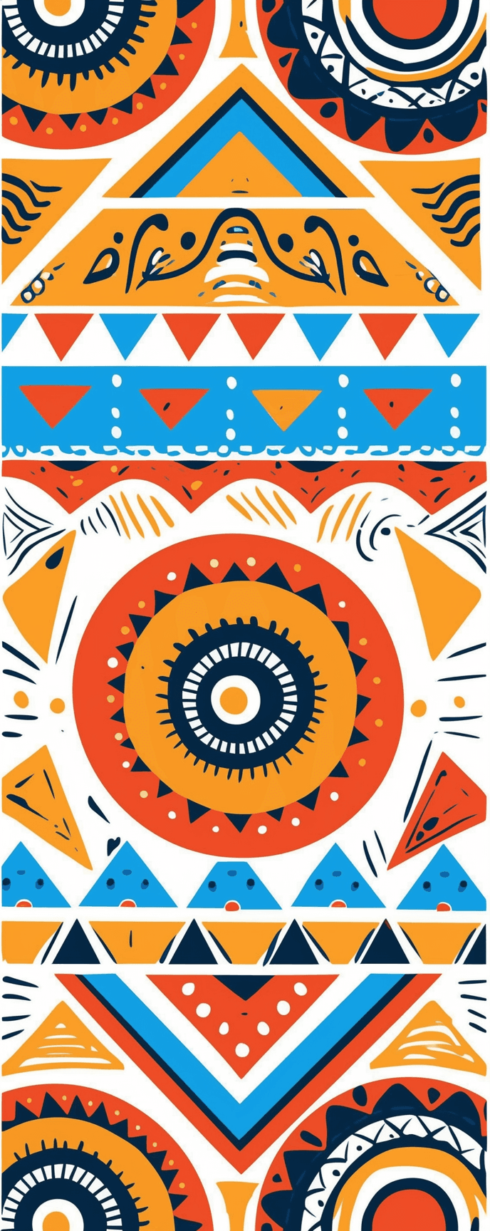 Boho Spark original repeating artwork