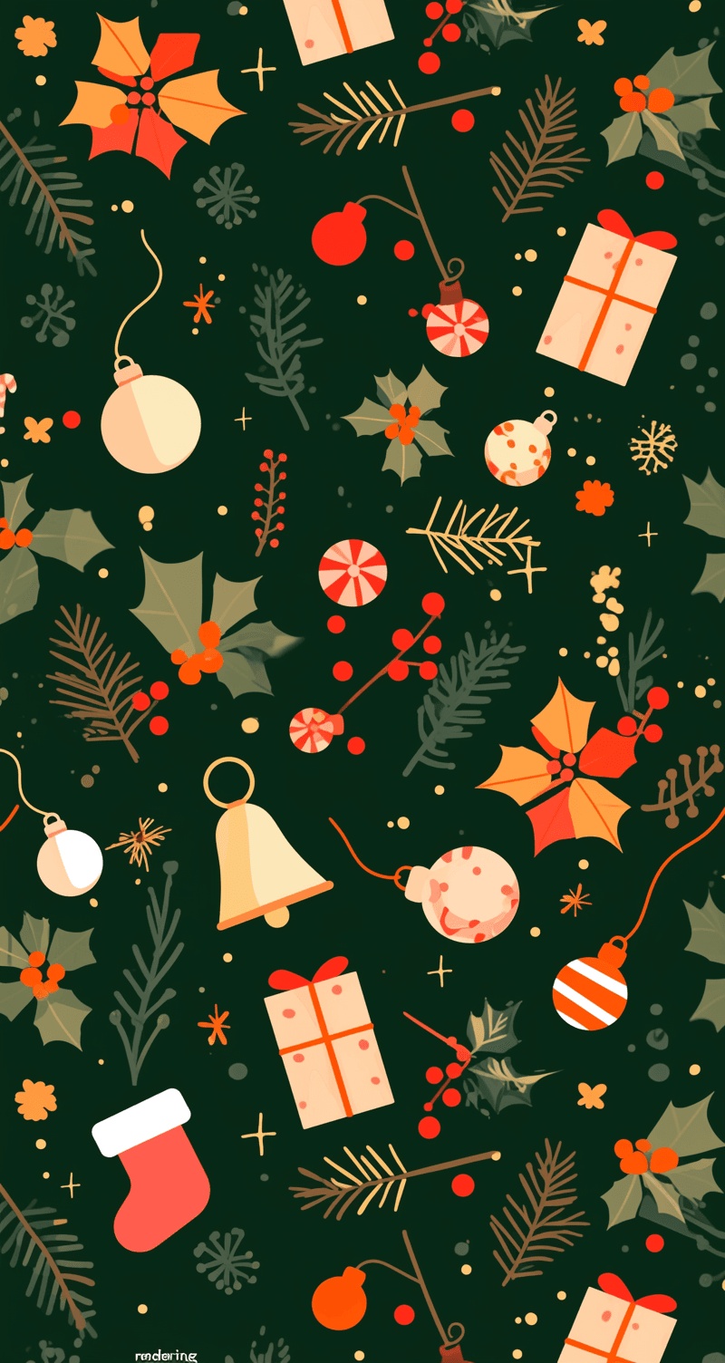 Christmas 583 original repeating artwork