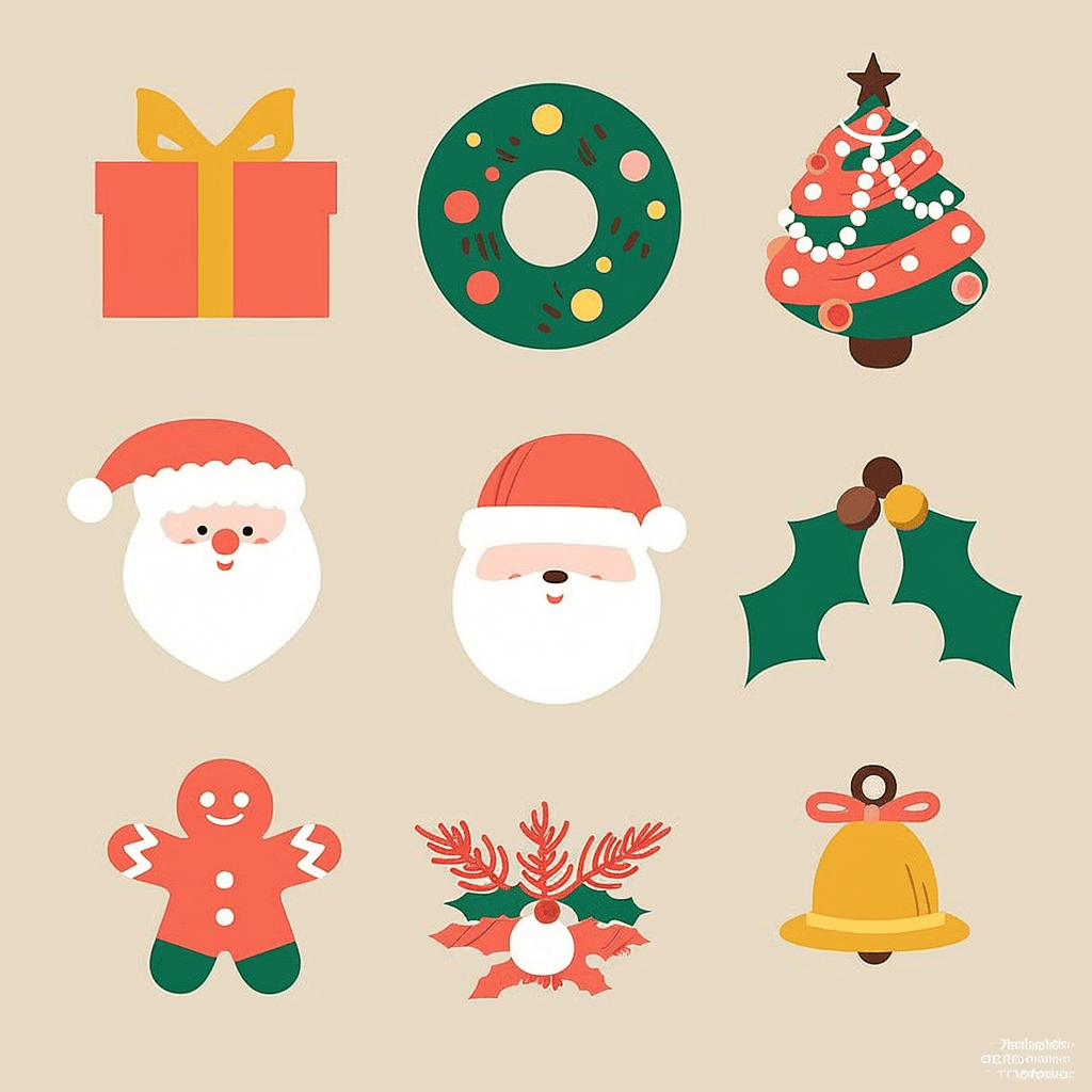 Christmas 582 original repeating artwork