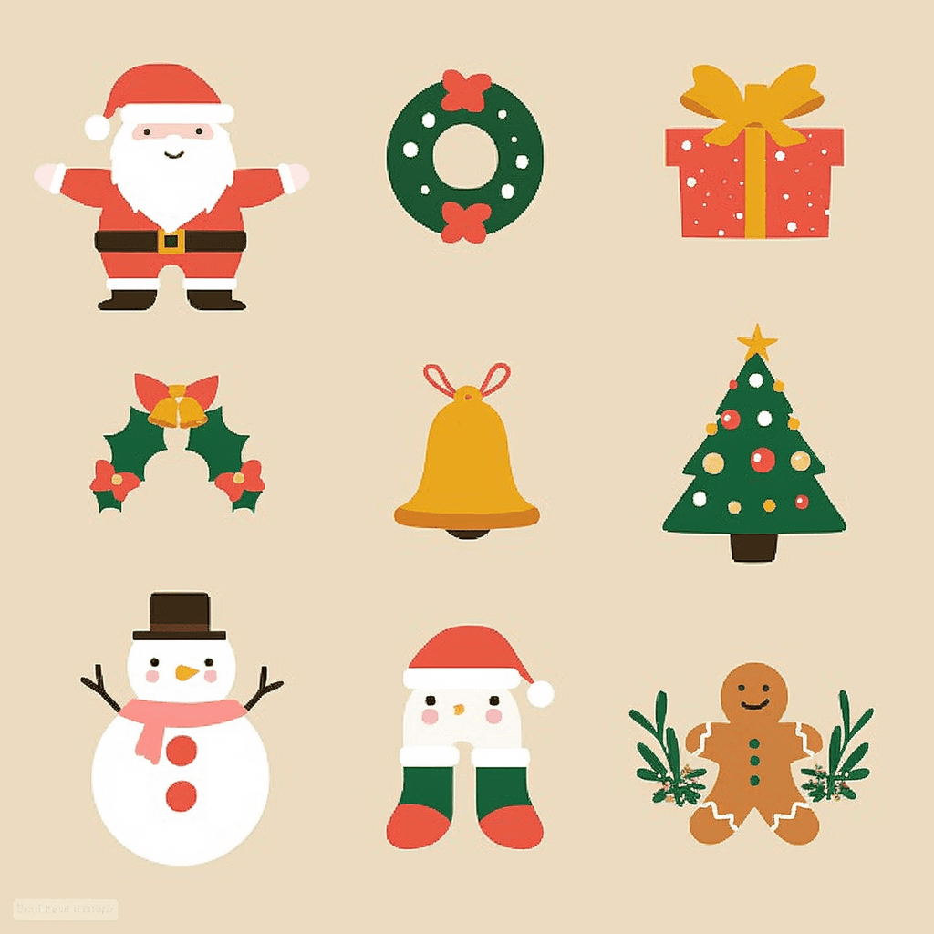 Christmas 375 original repeating artwork
