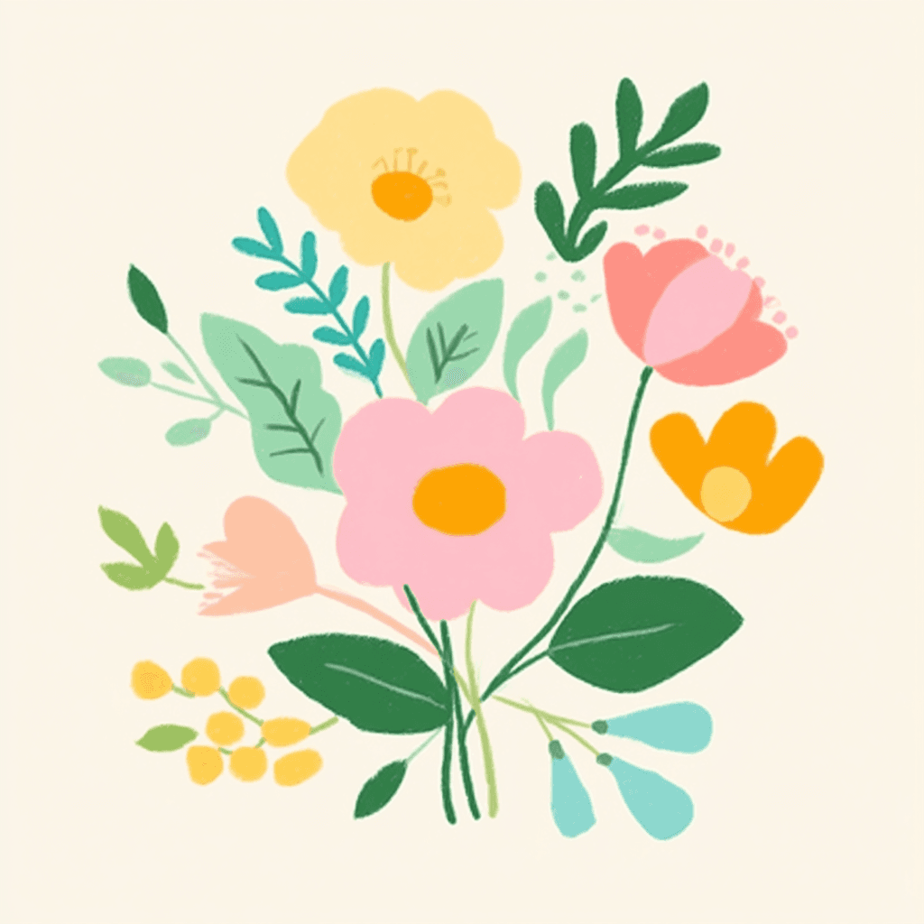 Blossom 1062 original repeating artwork