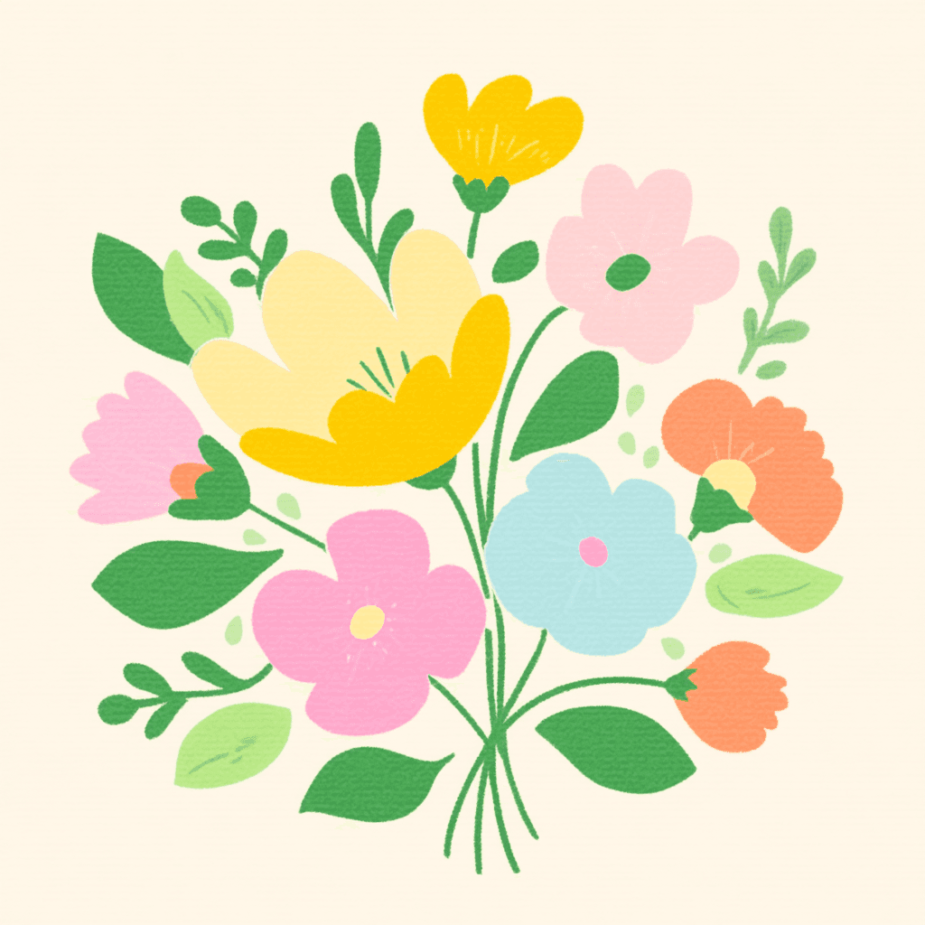 Blossom 1060 original repeating artwork