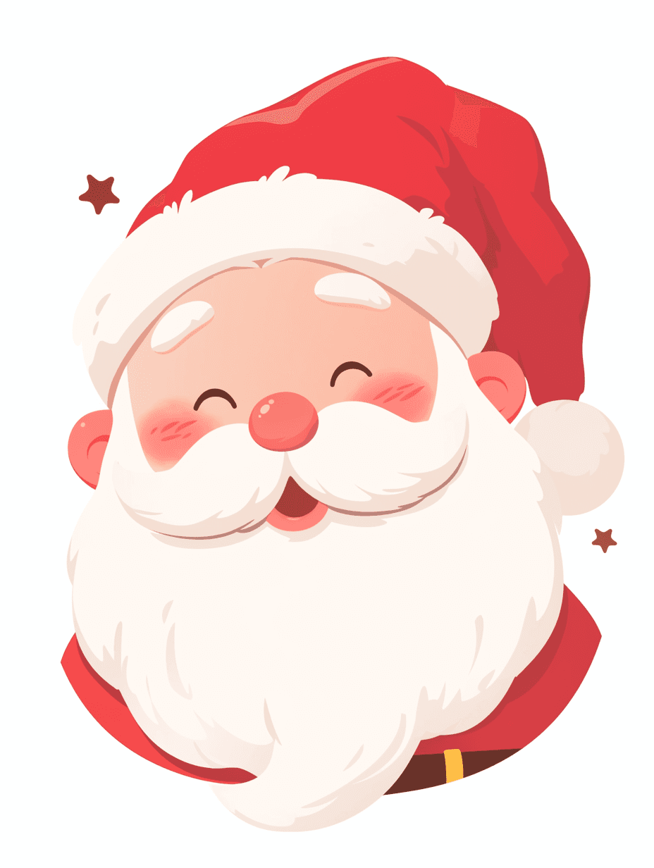 Christmas Santa Golden original repeating artwork