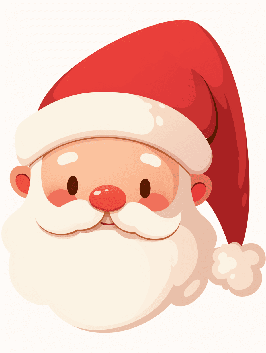 Christmas Santa Bold original repeating artwork
