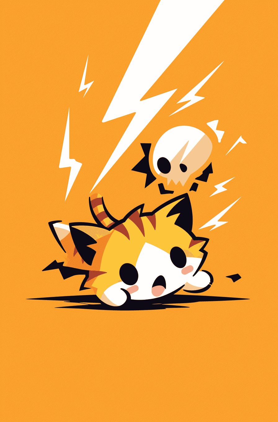 Cat Series original repeating artwork