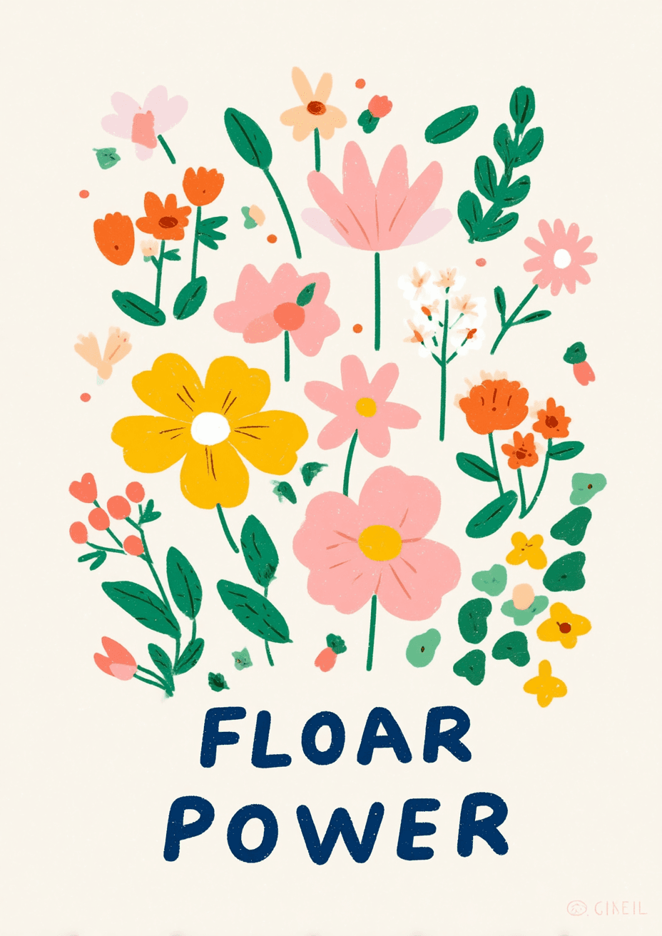 Blossom 1054 original repeating artwork