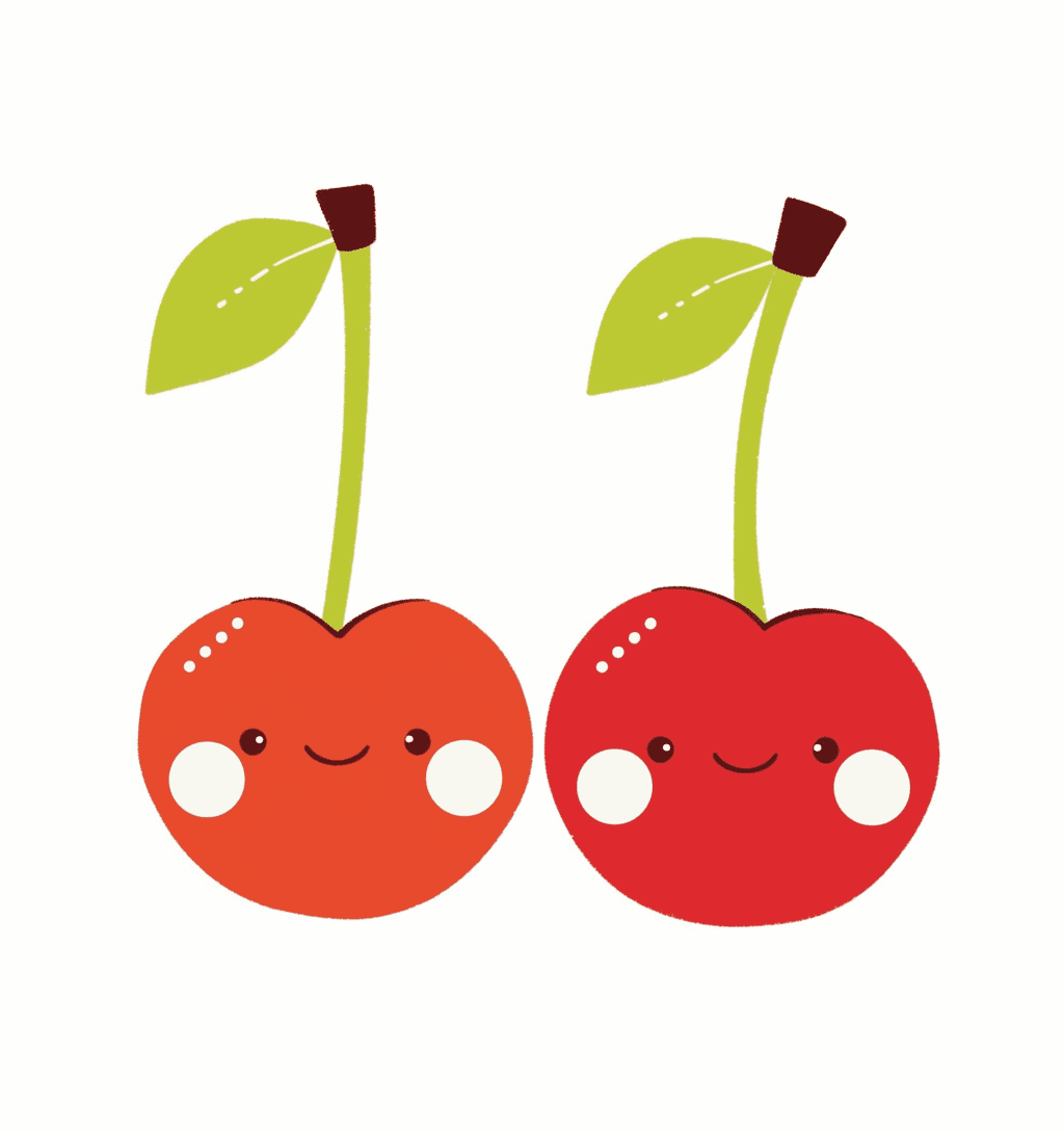 Cherry Avenue original repeating artwork