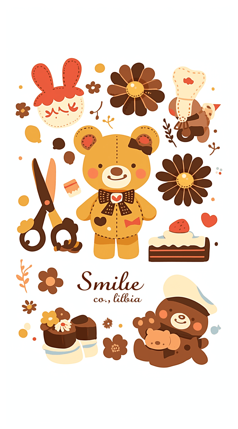 Bear 075 original repeating artwork